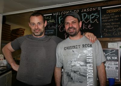 Jason's Restaurant Owners Jason Wells and Jimmy Bowen